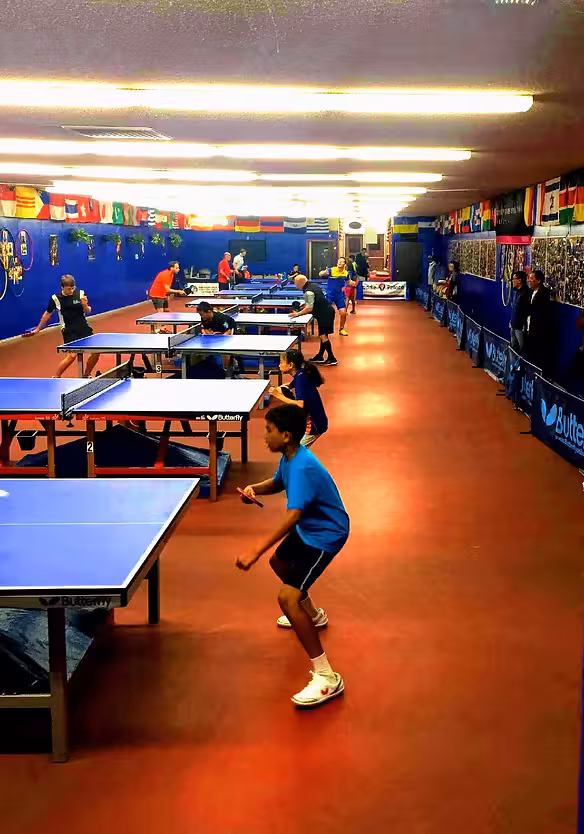 Players inside the club